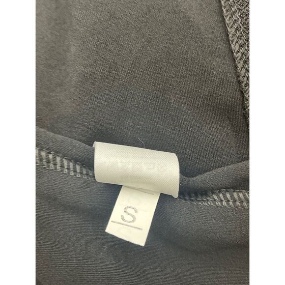 Pink Clove Women Black Long Open Front Crepe Cardigan / Vest Size S NWT - Picture 8 of 8